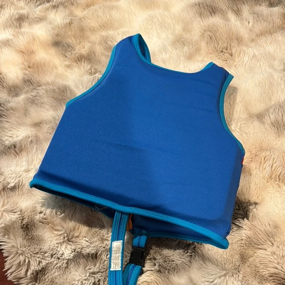 Kids Swim Vest - Blue and Red